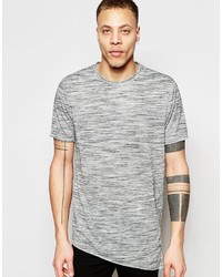 graues T-Shirt mit einem Rundhalsausschnitt von Asos