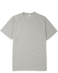 graues T-Shirt mit einem Rundhalsausschnitt von Aspesi