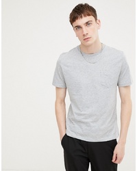 graues T-Shirt mit einem Rundhalsausschnitt von Ben Sherman
