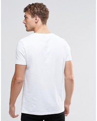 graues T-Shirt mit einem Rundhalsausschnitt von Asos