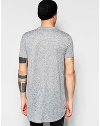 graues T-Shirt mit einem Rundhalsausschnitt von Asos