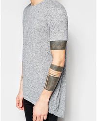 graues T-Shirt mit einem Rundhalsausschnitt von Asos