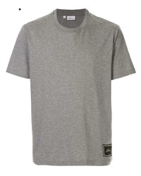 graues T-Shirt mit einem Rundhalsausschnitt von Brioni