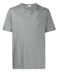 graues T-Shirt mit einem Rundhalsausschnitt von Brioni