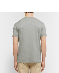 graues T-Shirt mit einem Rundhalsausschnitt von J.Crew