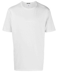 graues T-Shirt mit einem Rundhalsausschnitt von C.P. Company