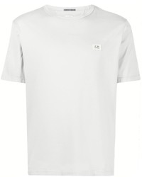 graues T-Shirt mit einem Rundhalsausschnitt von C.P. Company