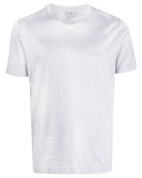 graues T-Shirt mit einem Rundhalsausschnitt von Canali