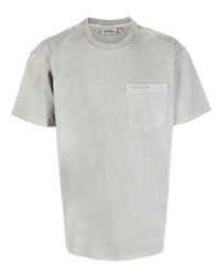 graues T-Shirt mit einem Rundhalsausschnitt von Carhartt WIP