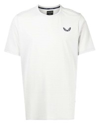 graues T-Shirt mit einem Rundhalsausschnitt von Castore