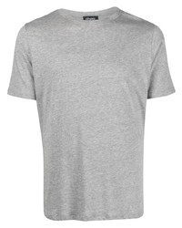 graues T-Shirt mit einem Rundhalsausschnitt von Cenere Gb