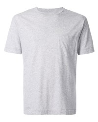 graues T-Shirt mit einem Rundhalsausschnitt von Cerruti 1881