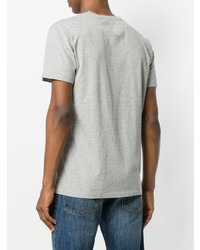 graues T-Shirt mit einem Rundhalsausschnitt von Closed