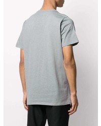 graues T-Shirt mit einem Rundhalsausschnitt von Bottega Veneta