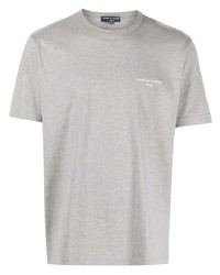 graues T-Shirt mit einem Rundhalsausschnitt von Comme des Garcons Homme