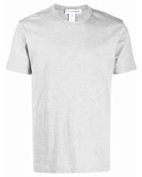 graues T-Shirt mit einem Rundhalsausschnitt von Comme Des Garcons SHIRT