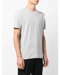 graues T-Shirt mit einem Rundhalsausschnitt von Comme Des Garcons SHIRT