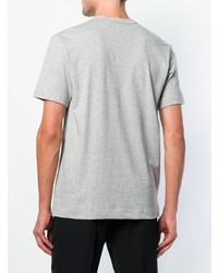 graues T-Shirt mit einem Rundhalsausschnitt von Comme Des Garcons SHIRT