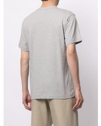 graues T-Shirt mit einem Rundhalsausschnitt von Comme Des Garcons SHIRT