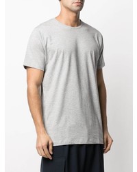 graues T-Shirt mit einem Rundhalsausschnitt von Comme Des Garcons SHIRT