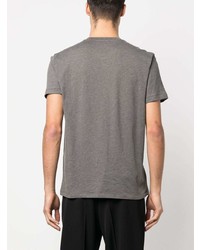 graues T-Shirt mit einem Rundhalsausschnitt von Tom Ford