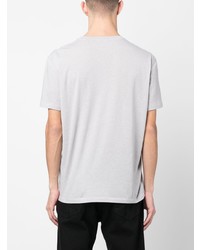 graues T-Shirt mit einem Rundhalsausschnitt von Tom Ford