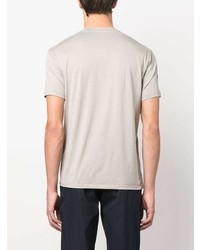 graues T-Shirt mit einem Rundhalsausschnitt von Tom Ford