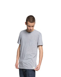 graues T-Shirt mit einem Rundhalsausschnitt von DC Shoes Pocket-T-Shirt »Basic«