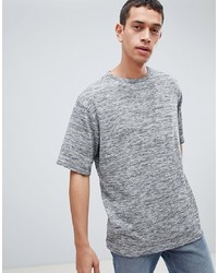 graues T-Shirt mit einem Rundhalsausschnitt von Dead Vintage