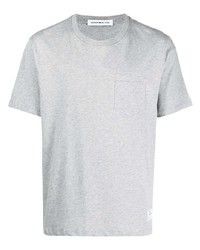 graues T-Shirt mit einem Rundhalsausschnitt von Department 5