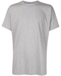 graues T-Shirt mit einem Rundhalsausschnitt von Givenchy