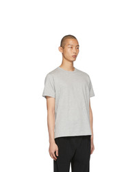 graues T-Shirt mit einem Rundhalsausschnitt von Comme Des Garcons SHIRT