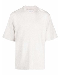 graues T-Shirt mit einem Rundhalsausschnitt von Han Kjobenhavn