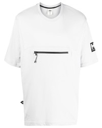 graues T-Shirt mit einem Rundhalsausschnitt von Helly Hansen
