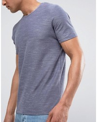 graues T-Shirt mit einem Rundhalsausschnitt von Jack and Jones