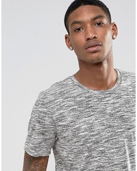 graues T-Shirt mit einem Rundhalsausschnitt von Jack and Jones