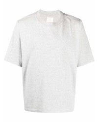 graues T-Shirt mit einem Rundhalsausschnitt von Jeanerica
