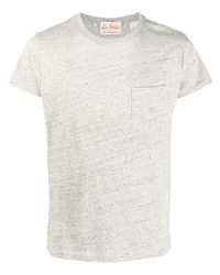 graues T-Shirt mit einem Rundhalsausschnitt von Levi's