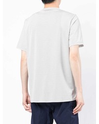 graues T-Shirt mit einem Rundhalsausschnitt von Castore