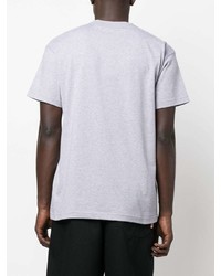 graues T-Shirt mit einem Rundhalsausschnitt von Jacquemus