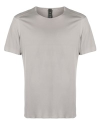 graues T-Shirt mit einem Rundhalsausschnitt von Lululemon