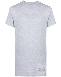 graues T-Shirt mit einem Rundhalsausschnitt von Maison Margiela