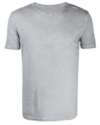 graues T-Shirt mit einem Rundhalsausschnitt von Majestic Filatures