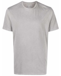 graues T-Shirt mit einem Rundhalsausschnitt von Majestic Filatures