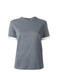graues T-Shirt mit einem Rundhalsausschnitt von Marni