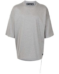 graues T-Shirt mit einem Rundhalsausschnitt von Mastermind Japan