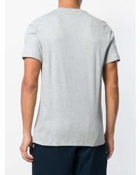 graues T-Shirt mit einem Rundhalsausschnitt von MICHAEL Michael Kors