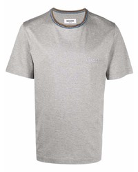 graues T-Shirt mit einem Rundhalsausschnitt von Missoni