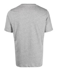 graues T-Shirt mit einem Rundhalsausschnitt von Cenere Gb