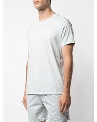 graues T-Shirt mit einem Rundhalsausschnitt von SAVE KHAKI UNITED